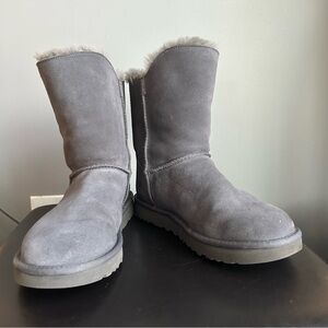 UGG Women's Charcoal Suede Winter Boots